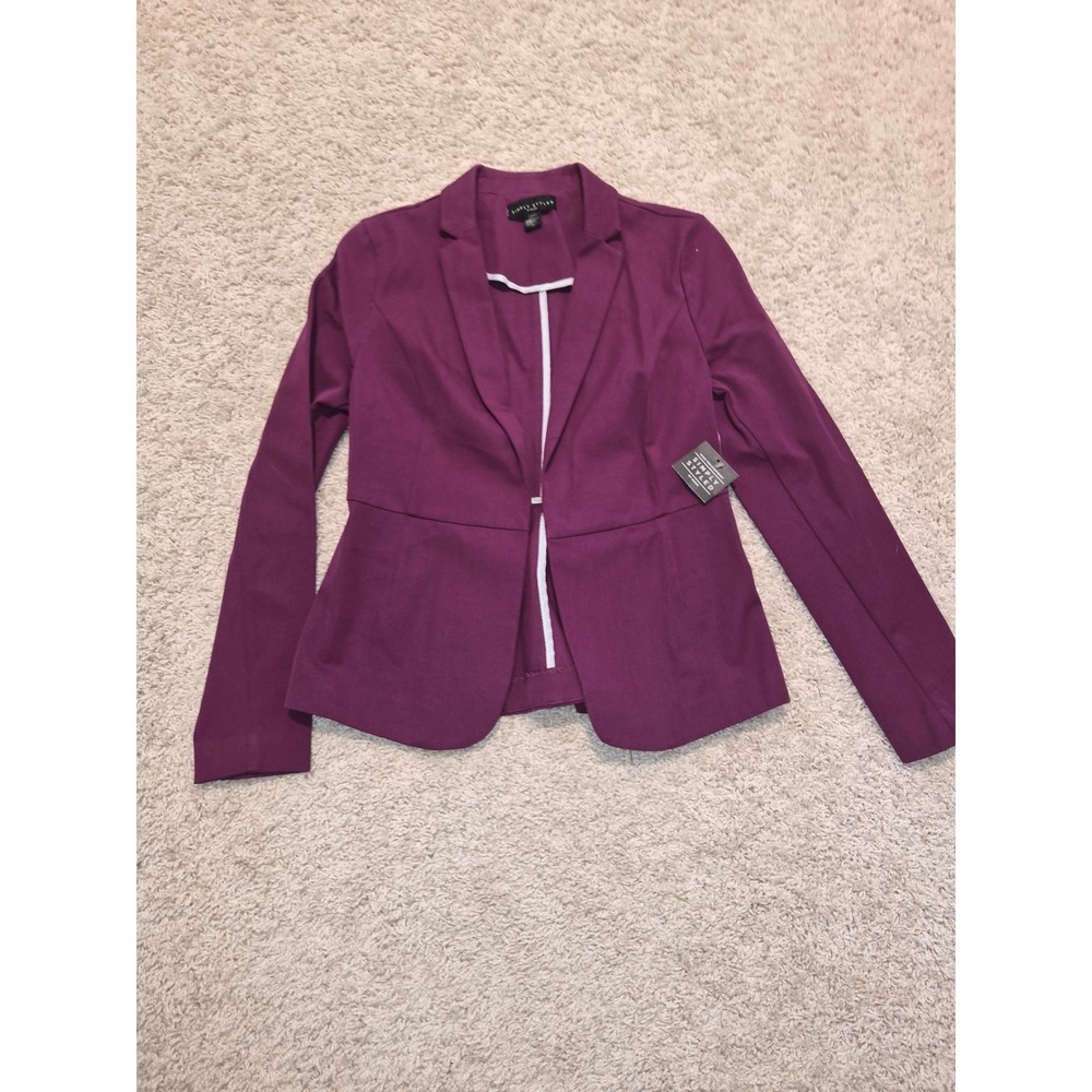 Simply Styled by Sears Plum Purple Blazer NWT Women's Size 2